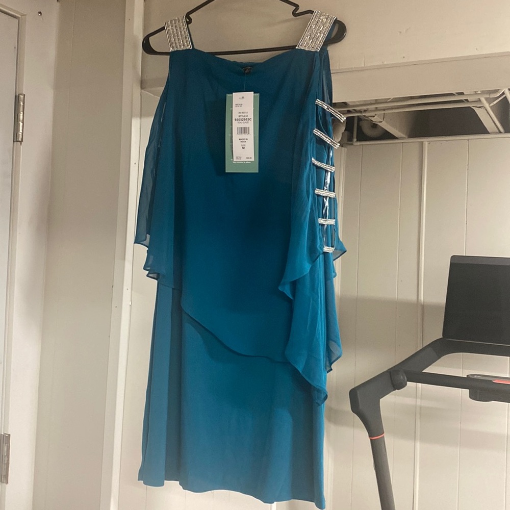 Teal dress